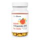 D3-vitamin rágótabletta gyerekeknek - narancs - 120 rágótabletta - GymBeam