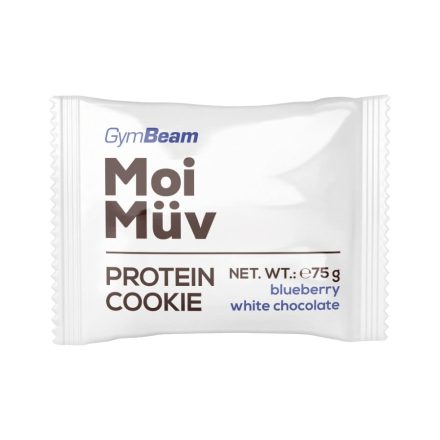 MoiMüv Protein Cookie - 75 g - áfonya-fehér csoki - GymBeam