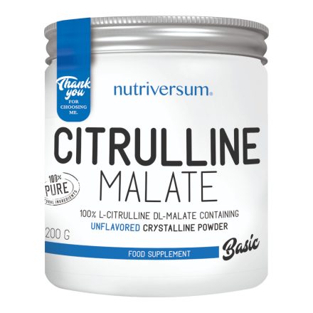 Citrulline Malate - 200 g - BASIC - Nutriversum - ízesítetlen