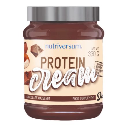 Protein Cream - 330 g - DESSERT - Nutriversum - csokoládé-mogyoró