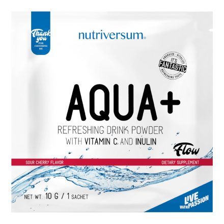 Aqua+ - 10 g - FLOW - Nutriversum - meggy