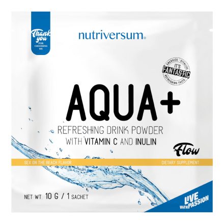 Aqua+ - 10 g - FLOW - Nutriversum - sex on the beach