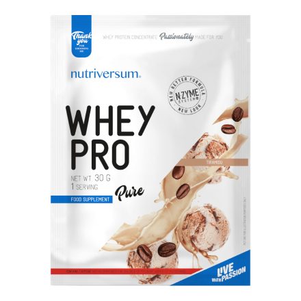 Whey PRO - 30 g - PURE - Nutriversum - tiramisu