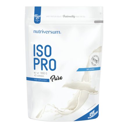 ISO PRO - 1 000 g - PURE - Nutriversum - ízesítetlen