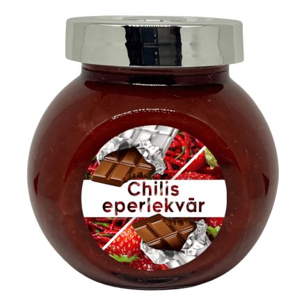 Chilis Eperlekvár Csokoládéval - 190 ml - Tündérnektár