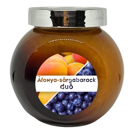 Áfonya-sárgabarack duó - 190 ml - Tündérnektár