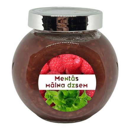 Mentás málna dzsem - 190 ml - Tündérnektár