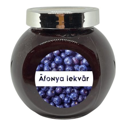 Áfonya lekvár - 190 ml - Tündérnektár