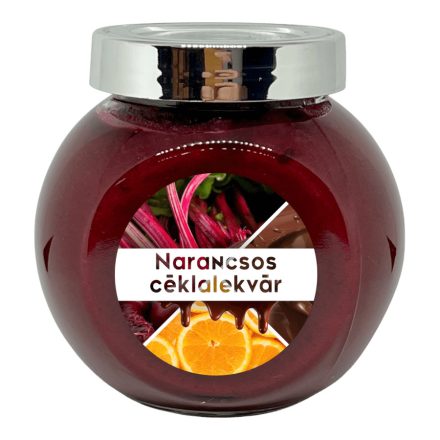 Narancsos céklalekvár csokoládéval - 190 ml - Tündérnektár