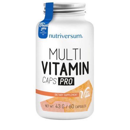 Multivitamin Caps Pro - 60 kapszula - VITA - Nutriversum