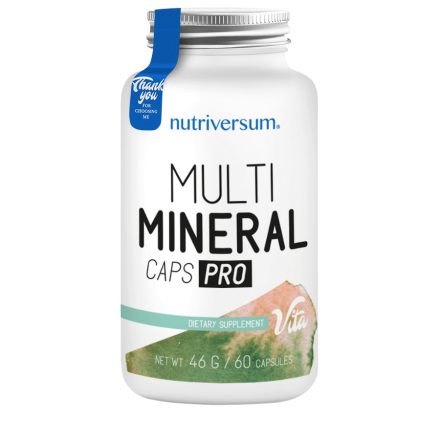 Multimineral Caps Pro - 60 kapszula - VITA - Nutriversum