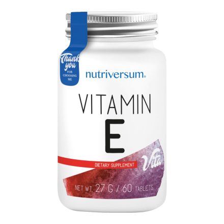 Vitamin E - 60 tabletta - VITA - Nutriversum