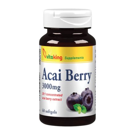 Acai Berry 3000mg - 60 gélkapszula - Vitaking