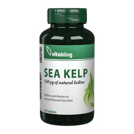 Sea Kelp Jód 100mg (150mcg) - 90 tabletta - Vitaking