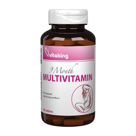 9 Hónap Multivitamin - 60 tabletta - Vitaking