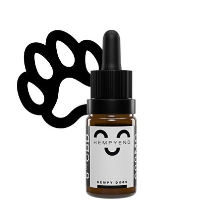 Hempyend Dogs 6% / 600mg CBD Széles Spektrumú olaj 10ml Lazac olajjal