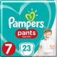 PAMPERS BUGYIPELENKA BABY-DRY PANTS 7 XXL 17+KG 23DB