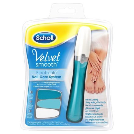 Scholl Velvet Smooth elektromos körömápoló szett