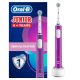 Oral-B PRO 400 Junior 6+ Lila elektromos fogkefe