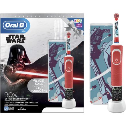 Oral-B D100 Vitality gyerek fogkefe - Star Wars + útitok