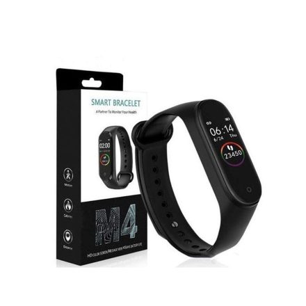 Okoskarkötő, Fitnesz tracker, Fitneszkarkötő - Fekete