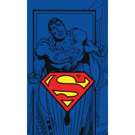 Superman kéztörlő arctörlő, törölköző 30*50cm