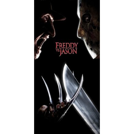 Freddy vs. Jason fürdőlepedő, strand törölköző 70*140cm