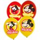 Disney Mickey léggömb, lufi 6 db-os