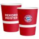 FC Bayern München Papír pohár 6 db-os 500 ml