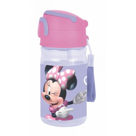 Disney Minnie műanyag kulacs akasztóval 350 ml