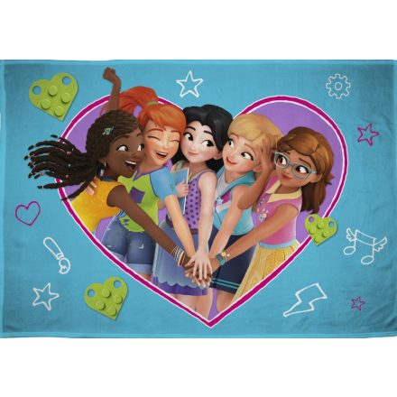 Lego Friends polár takaró 100*150cm