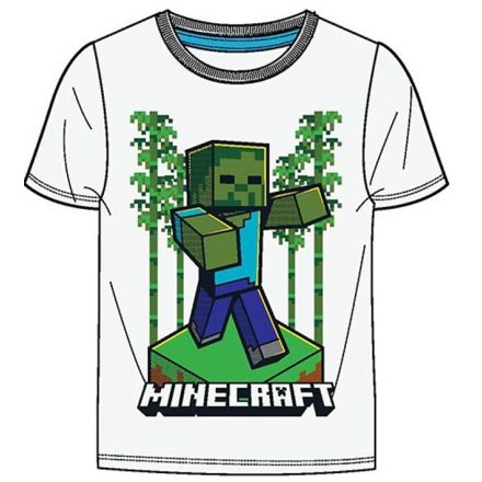 Minecraft gyerek rövid póló, felső 6 év/116 cm