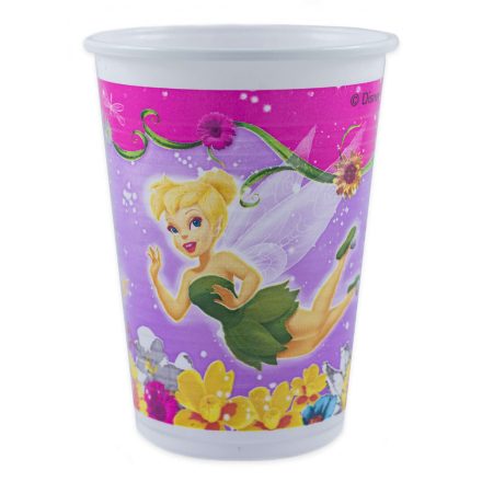 Disney Fairies Springtime, Csingiling műanyag pohár 8 db-os 200 ml