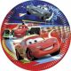 Disney Cars II, Verdák Papírtányér 8 db-os 19,5 cm