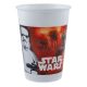 Star Wars Dark Side Műanyag pohár 8 db-os 200 ml