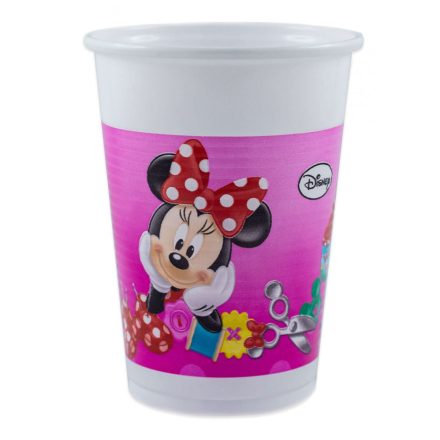 Disney Minnie Sweet Műanyag pohár 8 db-os 200 ml