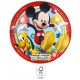 Disney Playful Mickey papírtányér 8 db-os 23 cm FSC