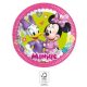 Disney Minnie Happy Helpers papírtányér 8 db-os 19,5 cm FSC