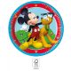 Disney Mickey Rock the House papírtányér 8 db-os 20 cm FSC