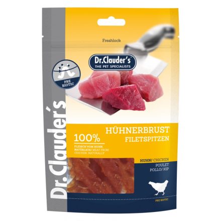 -Dr.Clauders Dog Jutalomfalat Premium Csirkefilé Csíkok 80g