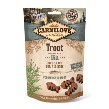 -Carnilove Dog Semi Moist Snack Trout with dill - Pisztráng kaporral 200g