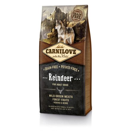 -Carnilove Dog Adult Reindeer - Rénszarvas 12kg