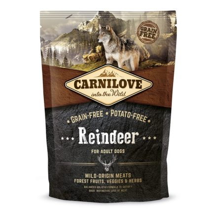 -Carnilove Dog Adult Reindeer - Rénszarvas 1,5kg