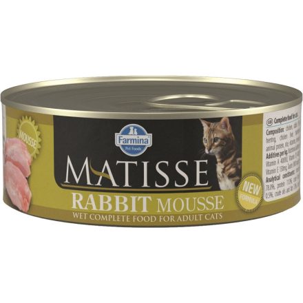 -Matisse konzerv Mousse Nyúl 85g