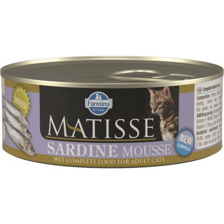 -Matisse konzerv Mousse Szardínia 85g