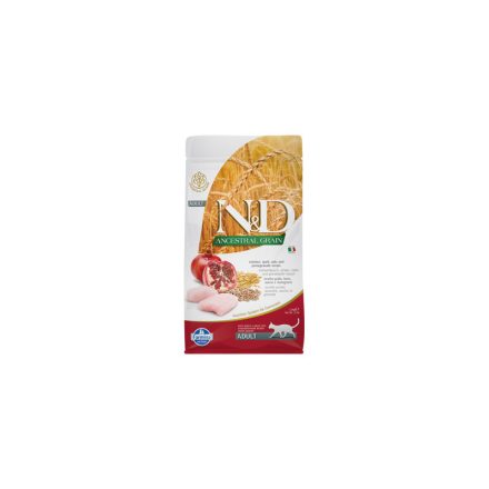 N&D Cat Ancestral Grain csirke, tönköly, zab&gránátalma adult 1,5kg