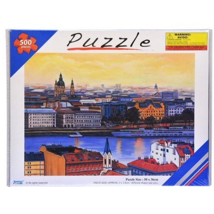 Puzzle, 500 db-os, 31x23 cm dobozban