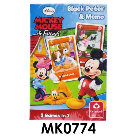 Mickey Mouse, MINI , Fekete Péter+memória kártya