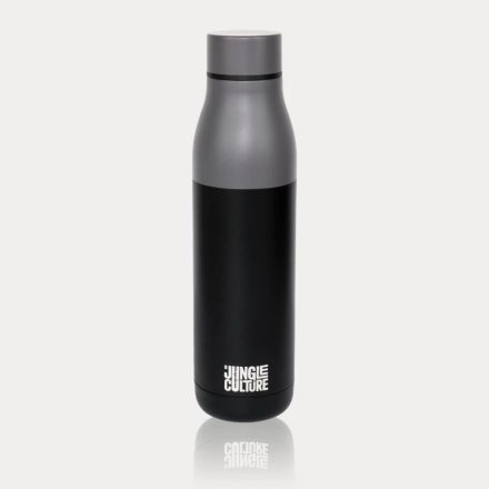 Jungle Culture duplafalú termosz fekete 650ml