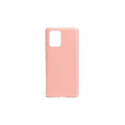 TJ Samsung Galaxy S10 Lite G770F Gumis TPU Műanyagtok Tok Rózsaszín